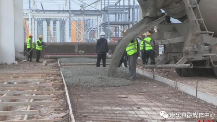 康樂縣工業集中區：搶抓工期 穩保質量 全力推進建設進度