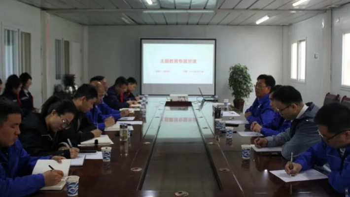 【主題教育】裝備公司黨委副書記、總經理朱龍祥講授主題教育專題黨課