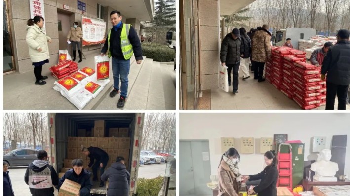 歲寒送福情暖人心 年味漸濃心系職工——裝備公司工會為全體職工發放春節福利