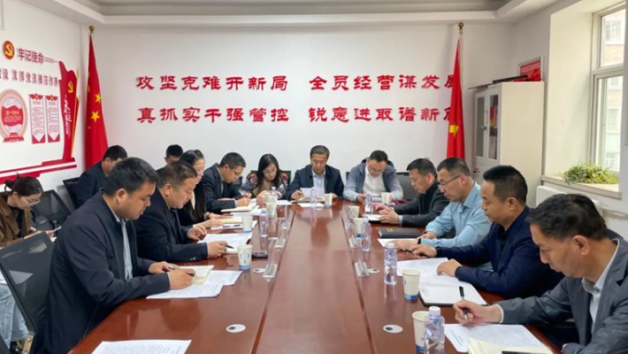 黨委書記、董事長劉亞雄一行調研建工建機公司