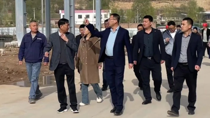 黨委書記、董事長劉亞雄一行調研藍川公司、康甲公司、康樂項目部